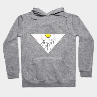 abstract sunset Hoodie